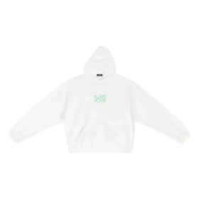 5:20 Hoodie estampado «Branco Verde» 674986TMVL69164