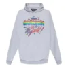 90/10 Hoodies com capuz de corte largo «Cinza» 674986TMVH42569