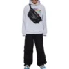 90/10 Hoodies com capuz de corte largo «Cinza» 674986TMVH42569