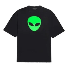 Alien para homem, corte médio, em preto 612966TJVK79113