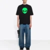 Alien para homem, corte médio, em preto 612966TJVK79113