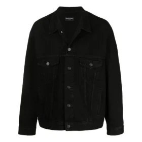 Aluguer de vestuário Jaqueta de Denim de corte largo «Black» 675206TEW051105