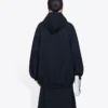 Balenciaga autêntico, tamanho grande, preto 620947TIVA21000