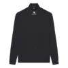 Balenciaga FW21 Alphabet de manga comprida para homem, Preto 661749444B81077