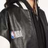 Balenciaga | Jaqueta universitária em colaboração com a NBA em preto/branco
