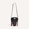 Balenciaga para homem | Bolsa a tiracolo Explorer, em colaboração com a NBA, em preto/branco/vermelho vermilhão