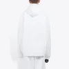 Balenciaga para homem com estampado alfabético, branco, corte largo 620973TIVD49000