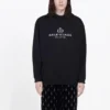 Balenciaga para homem com logótipo «Alphabet» estampado, preto, 570811TGV701000
