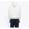 Balenciaga para homem com logótipo criativo no peito, estilo retro, branco 570811TIV519040