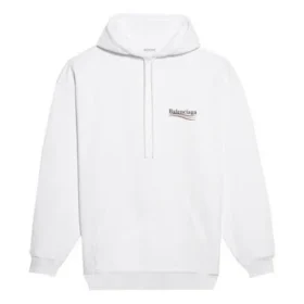 Balenciaga para homem com logótipo da Political Campaign, branco, 600583TIV539040 Balenciaga para homem com logótipo da Political Campaign, branco, 600583TIV539040