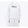Balenciaga para homem com logótipo da Political Campaign, branco, 600583TIV539040