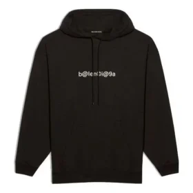 Balenciaga para homem com logótipo simbólico no peito, preto 570811TIV511070