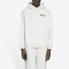 Balenciaga para homem com padrão alfabético da Political Campaign bordado, branco, 600583TKVI99084