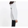 Balenciaga para homem, costas com logótipo grande, cor sólida, estampado branco 508184TYK549000
