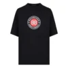 Balenciaga para homem, manga curta, com estampado BLogo, preta 612966TJVD61000
