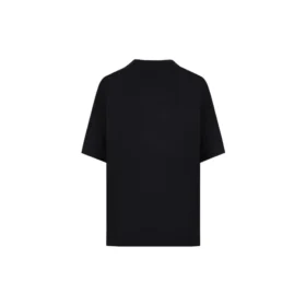 Balenciaga para homem, manga curta, com estampado BLogo, preta 612966TJVD61000