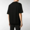 Balenciaga para homem, manga curta, com estampado BLogo, preta 612966TJVD61000