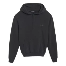Balenciaga para homem, peito branco e preto, logótipo pequeno, preto, 556145TYK271000