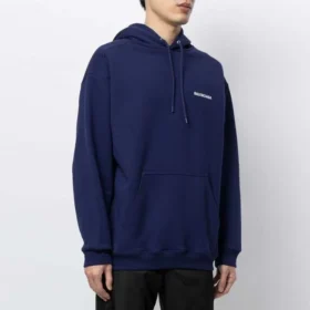Balenciaga para homem SS21 com estampado alfabético, azul clássico 600583TIV843967