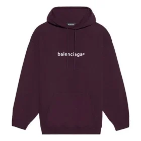 Balenciaga para homem SS21 com logótipo roxo 570811TJVA35182