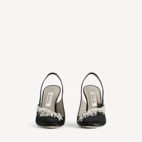 Balenciaga para mulher | Slingback Manolo Blahnik em preto