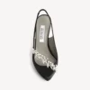 Balenciaga para mulher | Slingback Manolo Blahnik em preto