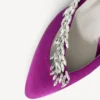 Balenciaga para mulher | Slingback Manolo Blahnik em violeta