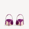 Balenciaga para mulher | Slingback Manolo Blahnik em violeta