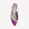 Balenciaga para mulher | Slingback Manolo Blahnik em violeta