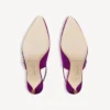 Balenciaga para mulher | Slingback Manolo Blahnik em violeta