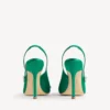 Balenciaga para mulher | Slingback Manolo Blahnik na cor «grass»