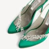 Balenciaga para mulher | Slingback Manolo Blahnik na cor «grass»