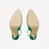 Balenciaga para mulher | Slingback Manolo Blahnik na cor «grass»