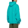 Balenciaga SS21 para homem, clássica com estampado alfabético e aberturas, azul-celeste 659403TKVB64661