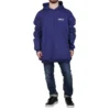 Balenciaga SS21 para homem, estampado, azul, 620973TIV531195