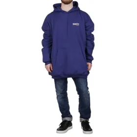 Balenciaga SS21 para homem, estampado, azul, 620973TIV531195