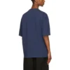 Balenciaga SS21 Retro de manga curta azul para homem 612966TJV874866