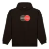 Balenciaga Uniform Plush Loose Classic Preto para homem 620973TIV801000