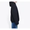 Balenciaga Uniform Plush Loose Classic Preto para homem 620973TIV801000