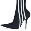 Balenciaga x adidas Originals Botins Knife 110 mm «Black» 724073W2ES11090