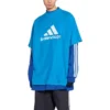Balenciaga x adidas Oversized T-Shirt «Blue» 731769TNVP34024