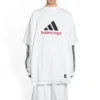 Balenciaga x adidas Oversized T-Shirt «Branca» 731769TNVA69065