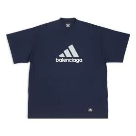 Balenciaga x adidas Oversized T-Shirt «Navy» 731769TNVA64356