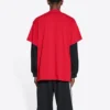 Balenciaga x adidas Oversized T-Shirt «Red» 712398TNVA66278