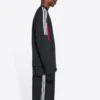 Balenciaga x adidas T-shirt, corte médio, «Black Red» 712401TNVA61003