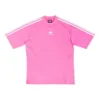 Balenciaga x adidas T-shirt de corte médio «Neon Pink» 723955TNVU45280