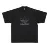 Balenciaga x adidas Trefoil T-shirt «Preto Branco» 723976TNVN81070