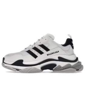 Balenciaga x adidas Triple S «Branco Preto» 712821W2ZB19112