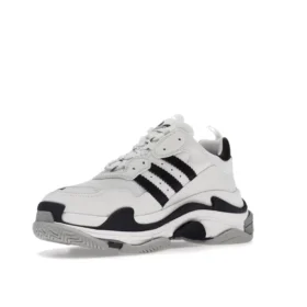 Balenciaga x adidas Triple S «Branco Preto» 712821W2ZB19112