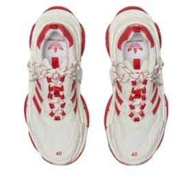 Balenciaga x adidas Triple S «Branco Vermelho» ID4734